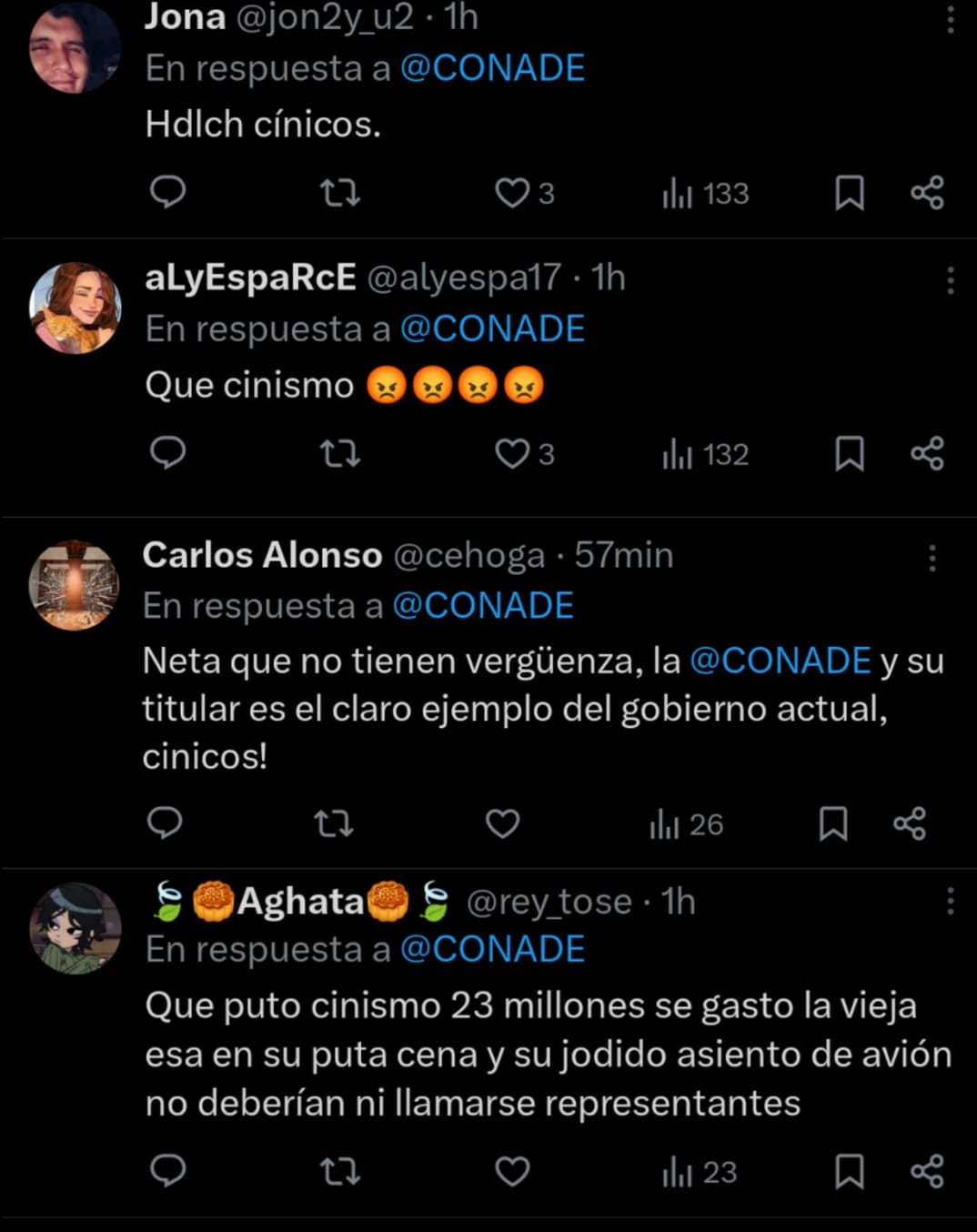 Usuarios explotan a la publicación de la CONADE.