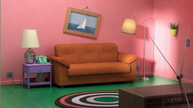 La sala de Los Simpson ya puede estar en tu casa