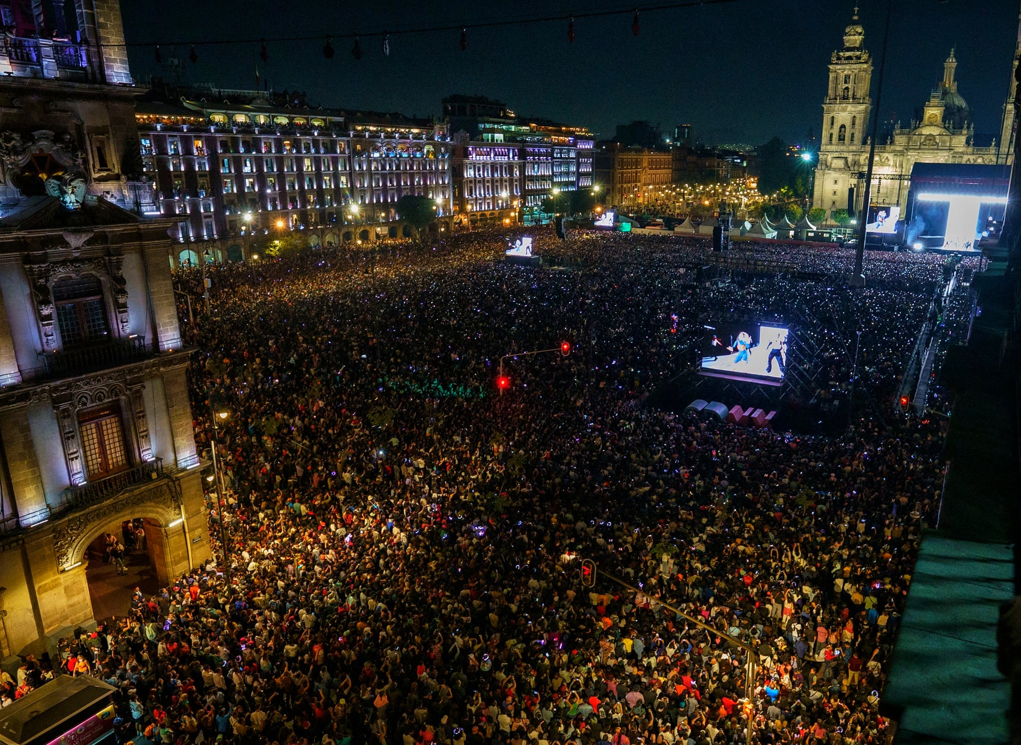 Concierto de Rosalía en el Zócalo del 28 de abril de 2023