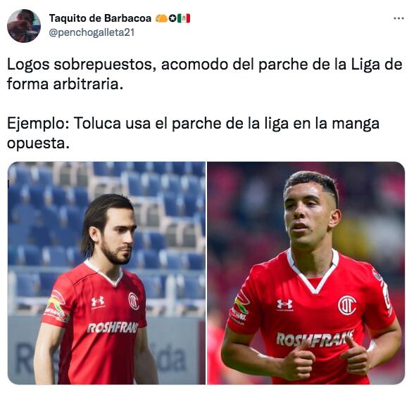 Errores del videojuego de la Liga MX