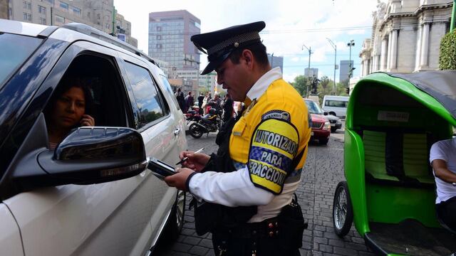 ¿Cuál es la multa de tránsito más cara de CDMX?