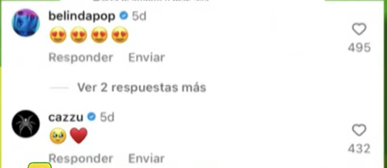 Belinda y Cazzu comparten su gusto por Mon Laferte