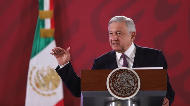 El presidente López Obrador
