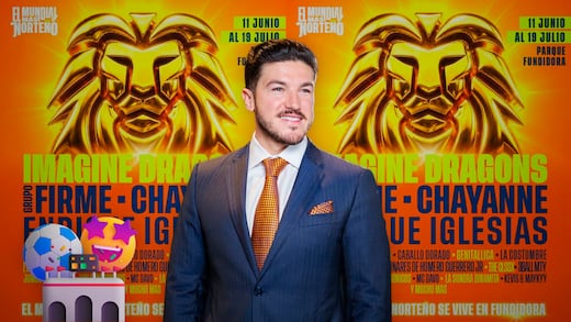 Samuel García destapa cartel con Imagine Dragons, Chayanne y Grupo Firme para el Mundial 2026