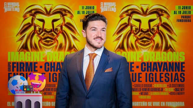 Samuel García destapa cartel del FIFA Fan Fest por el Mundial 2026.