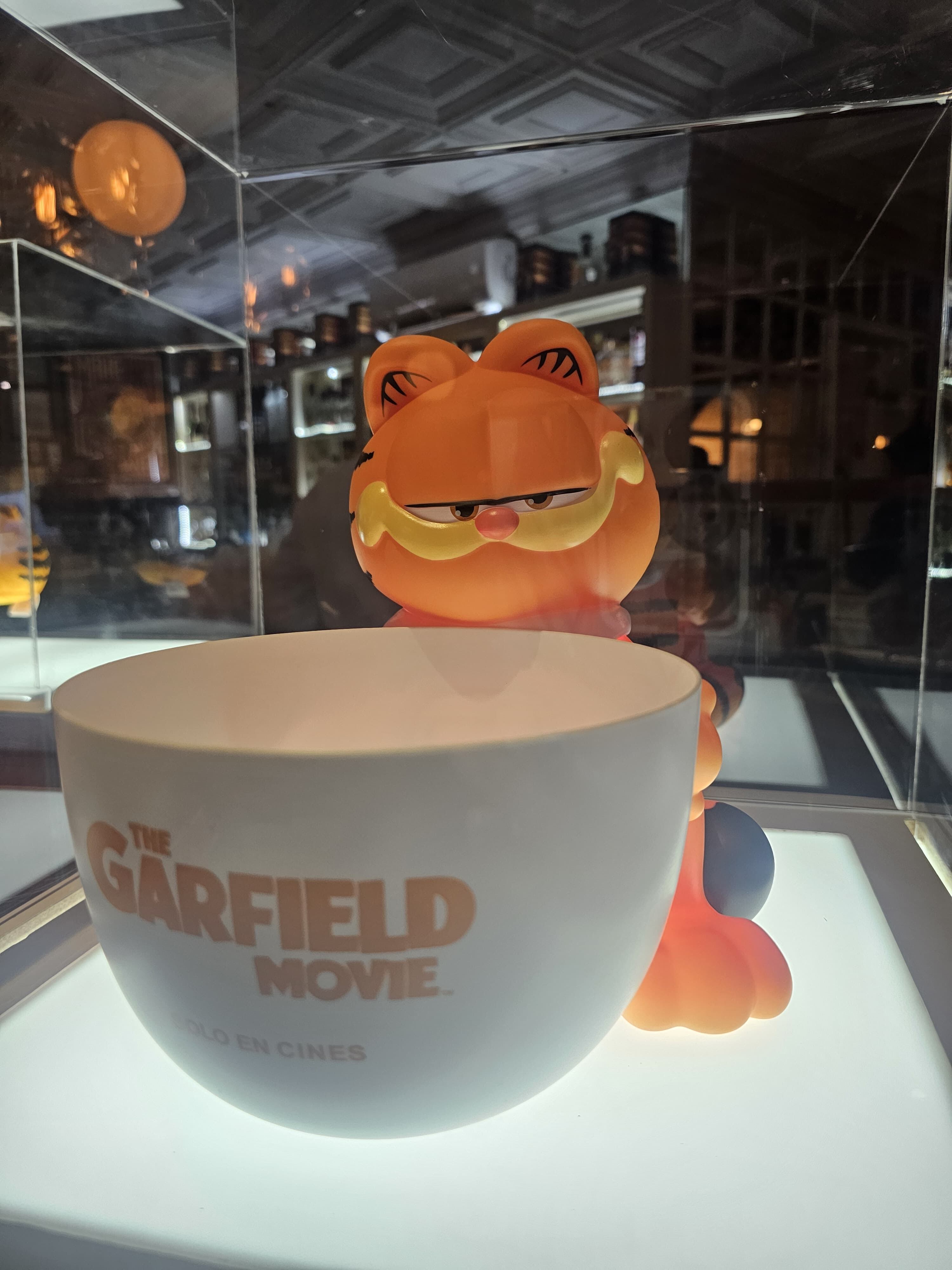 Esta es la palomera de Garfield y los llaveros coleccionables de Cinépolis