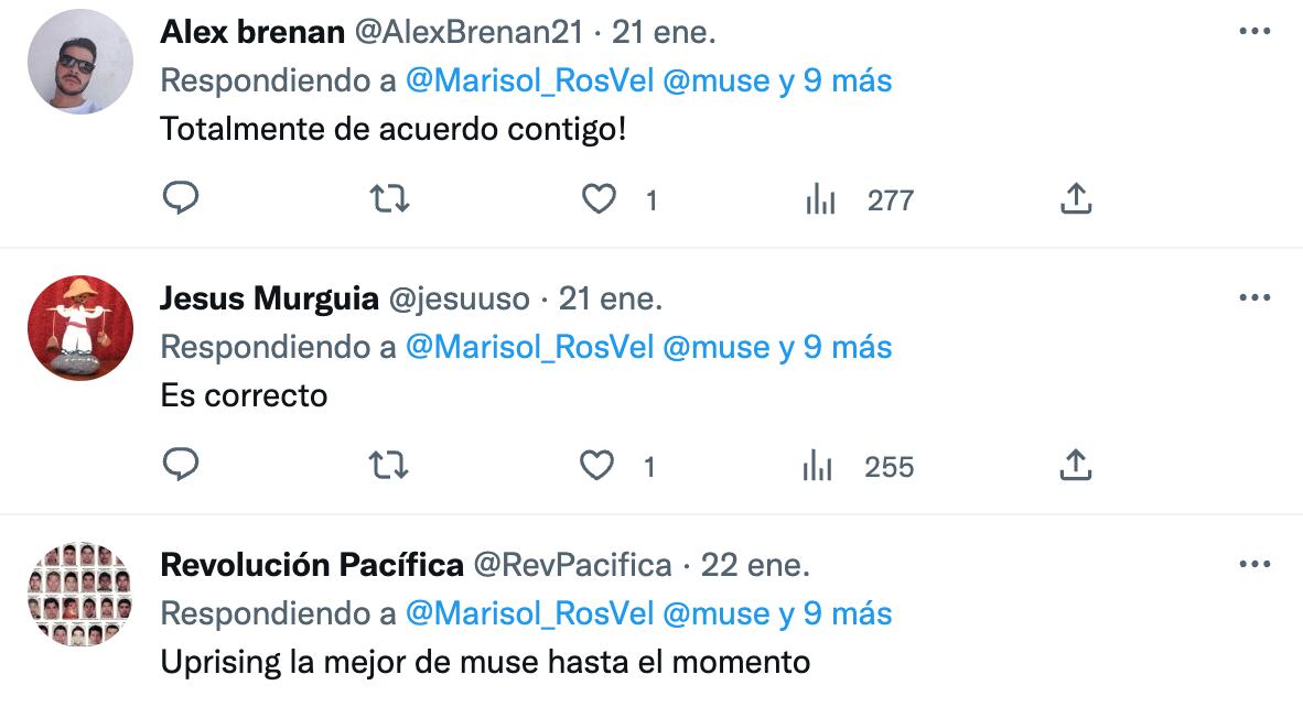 Comentarios al video del fan de Muse