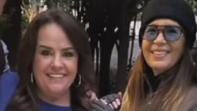 Isabel Lascurain junto a Yolanda Andrade