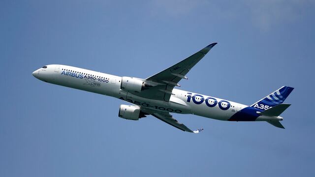 Un avión de Airbus