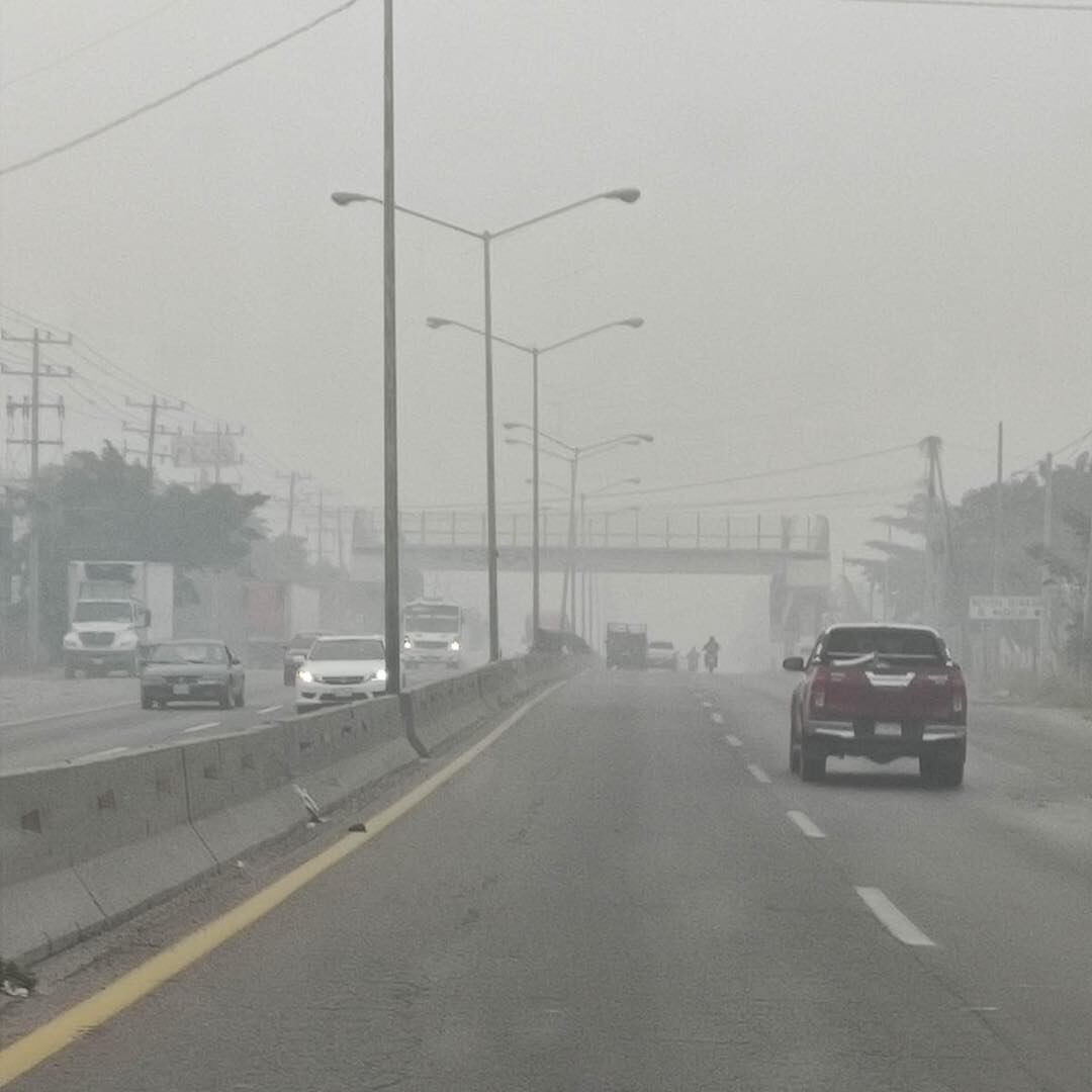 Humo en Mazatlán