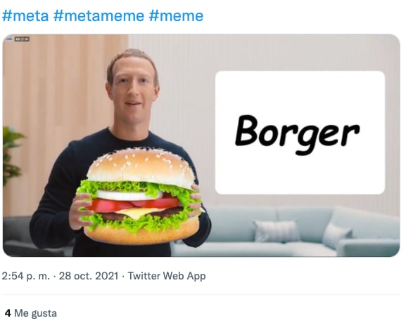 Memes por cambio nombre de Facebook a Meta