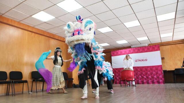 Iztacalco se suma a la celebración del Año Nuevo Chino.