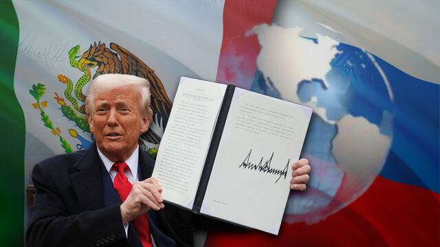 Rusia y México: aranceles de Donald Trump