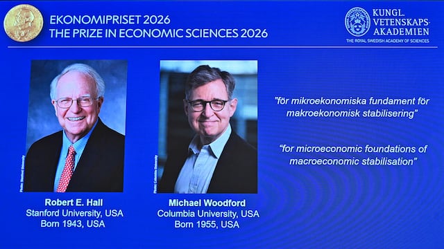 Robert E. Hall y Michael Woodford ganan el Premio Nobel de Economía 2026
