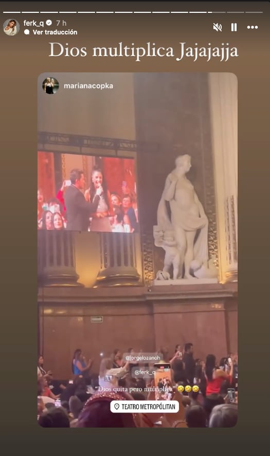 Ferka saca su lado despechado en conferencia de Jorge Lozano, tras ventilar a Jorge Losa infiel.