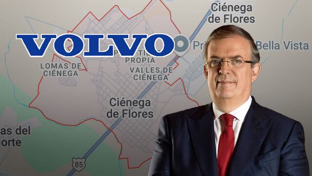 Marcelo Ebrar dio un importante anuncio sobre Volvo en Ciénega de Flores, Nuevo León