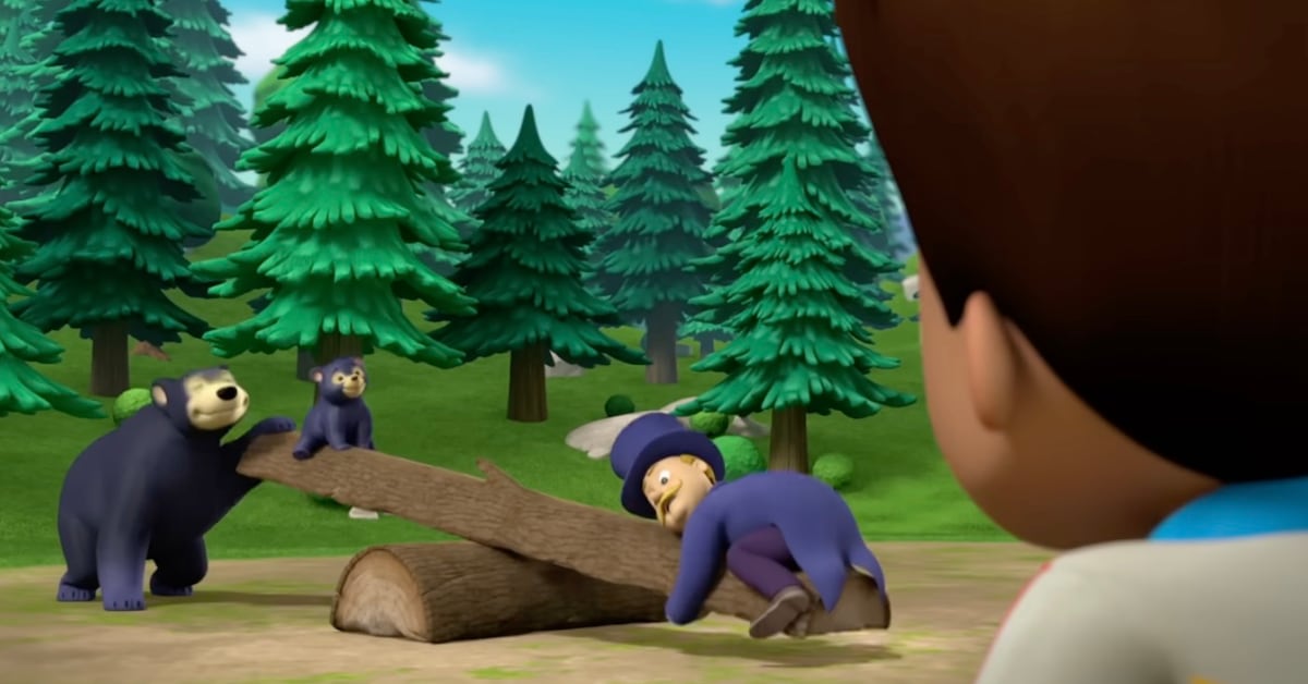 Paw Patrol rescata al alcalde Humdinger de los osos del bosque: 60 ...