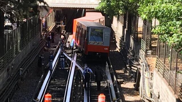 Descarrilamiento Metro Politécnico.