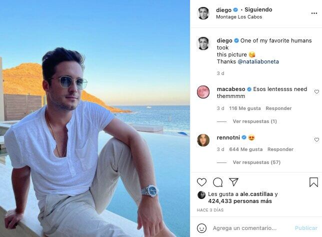 Diego Boneta en Los Cabos, BCS.