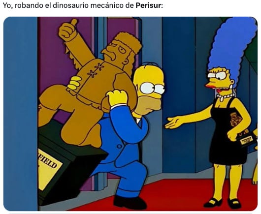 Memes del dinosaurio robado de Perisur del Jurassic World: The Exhibition