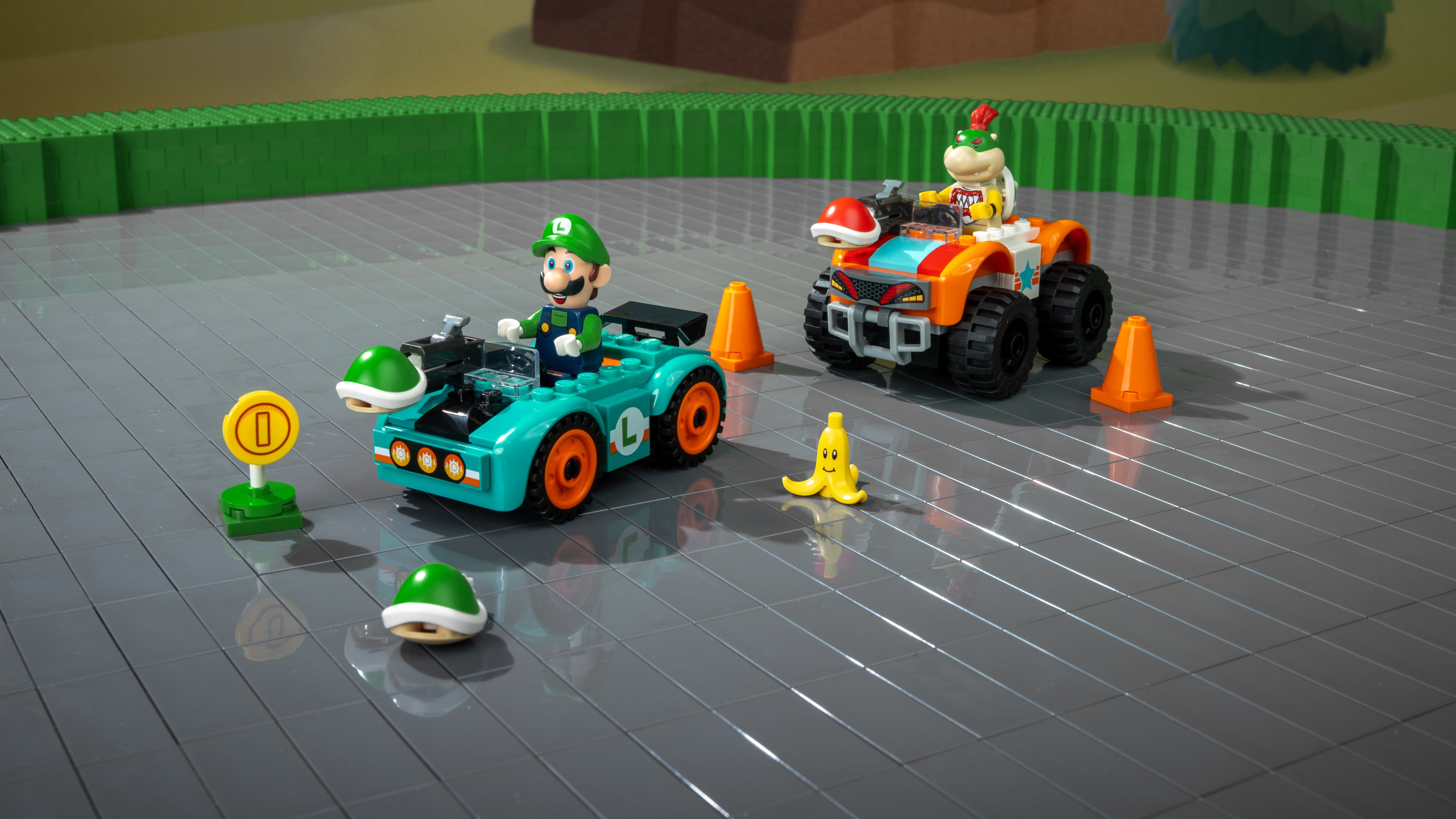 Mario Kart – Carrera entre Luigi y Bowser Jr.