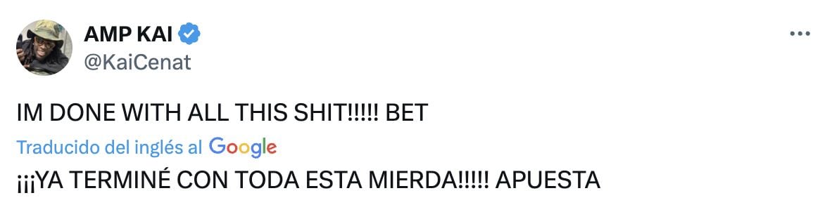 Kai Cenat enciende fuegos artificiales dentro de su casa