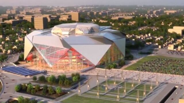 La NFL tendrá un estadio futurista para el 2017, el cual será la nuevo nido de los Halcones de Atlanta 