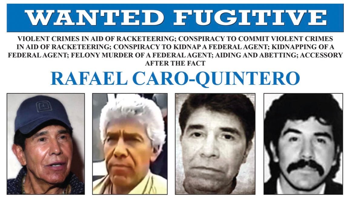 Ficha de búsqueda de Rafael Caro Quintero