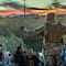 Texas construye campamento militar en frontera entre Estados Unidos y México