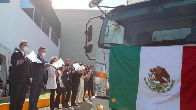 Lotes de vacunas envasadas en MÉXICO