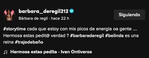 Bárbara de Regil sobre sus picos de energía.