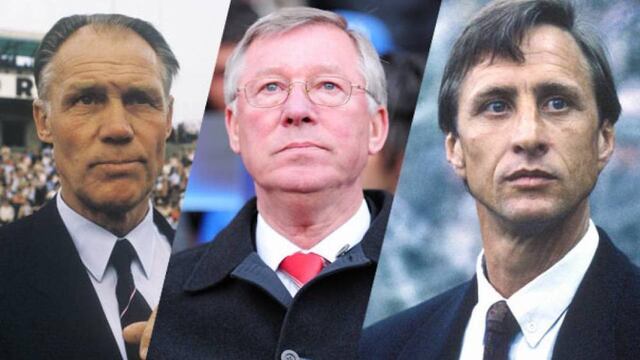 Michels, Ferguson y Cruyff aparecen en el Top-5