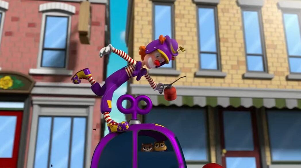 Paw Patrol salva a un payaso