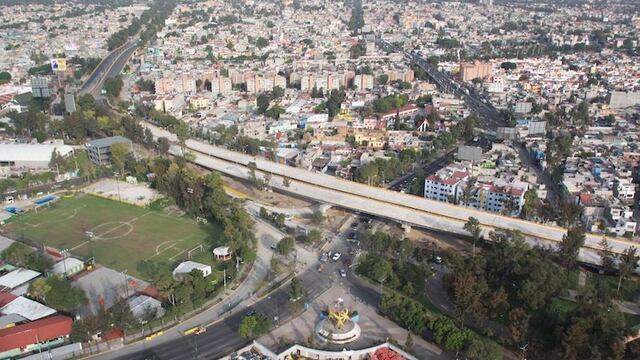 Vista aérea de la capital del país