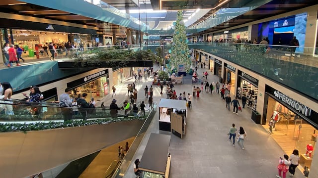 Decenas de personas abarrotaron centros comerciales para realizar compras navideñas