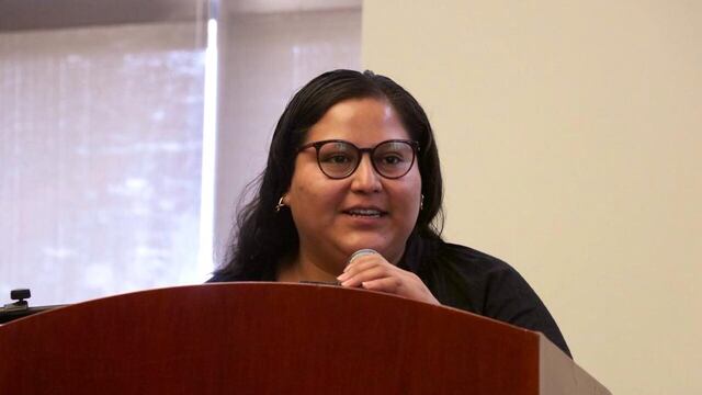 La senadora Citlali Hernández