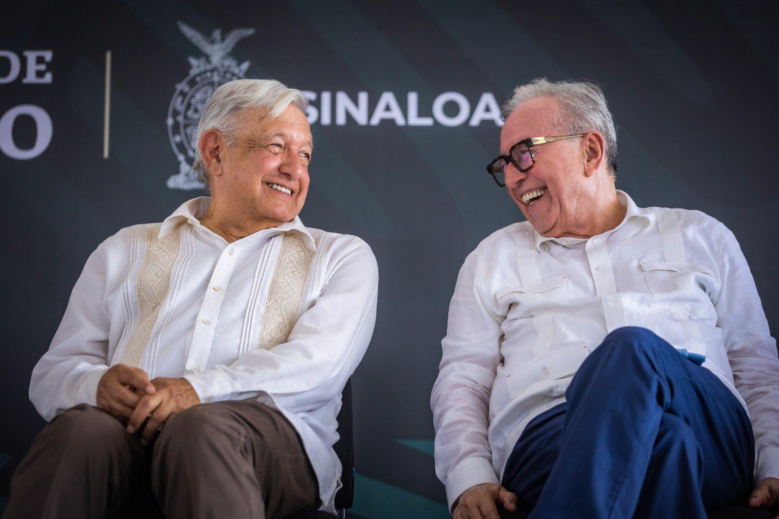 AMLO y Rubén Rocha