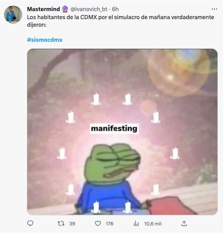 Memes por sismo antes del Simulacro Nacional 2023