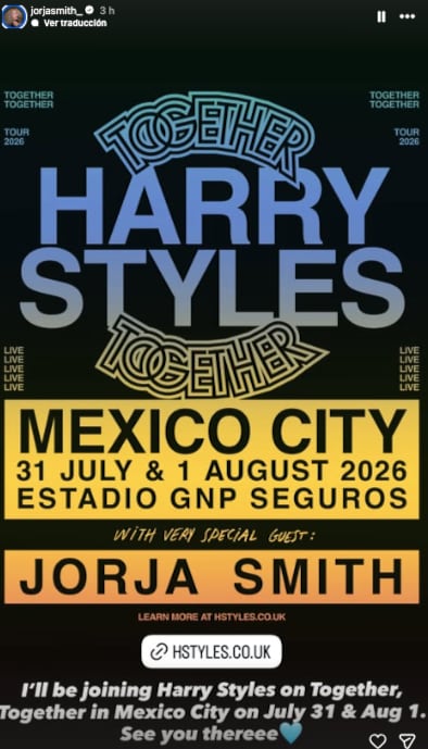 Jorja Smith es la invitada especial de Harry Styles en sus conciertos en CDMX