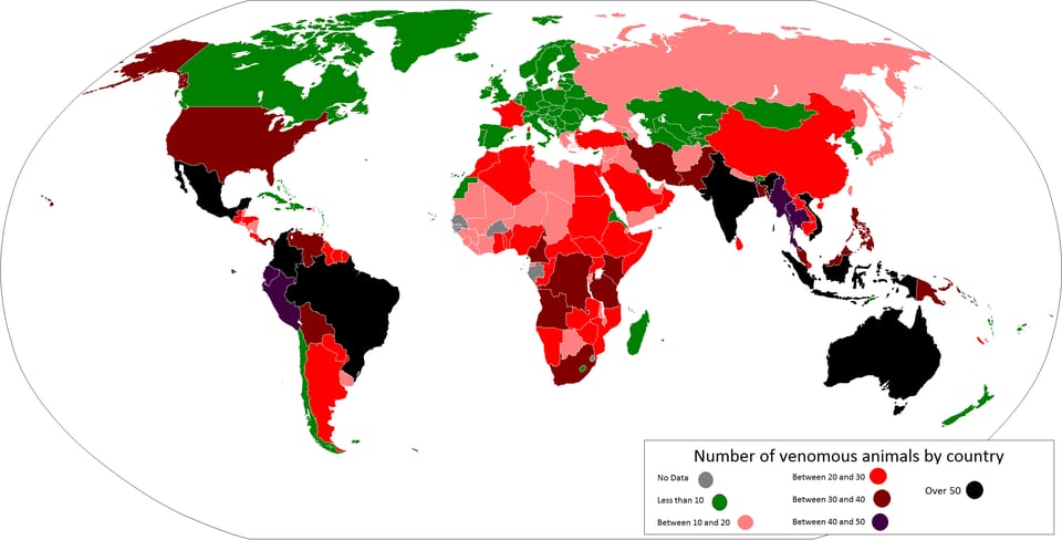 México tiene más animales venenosos que Australia