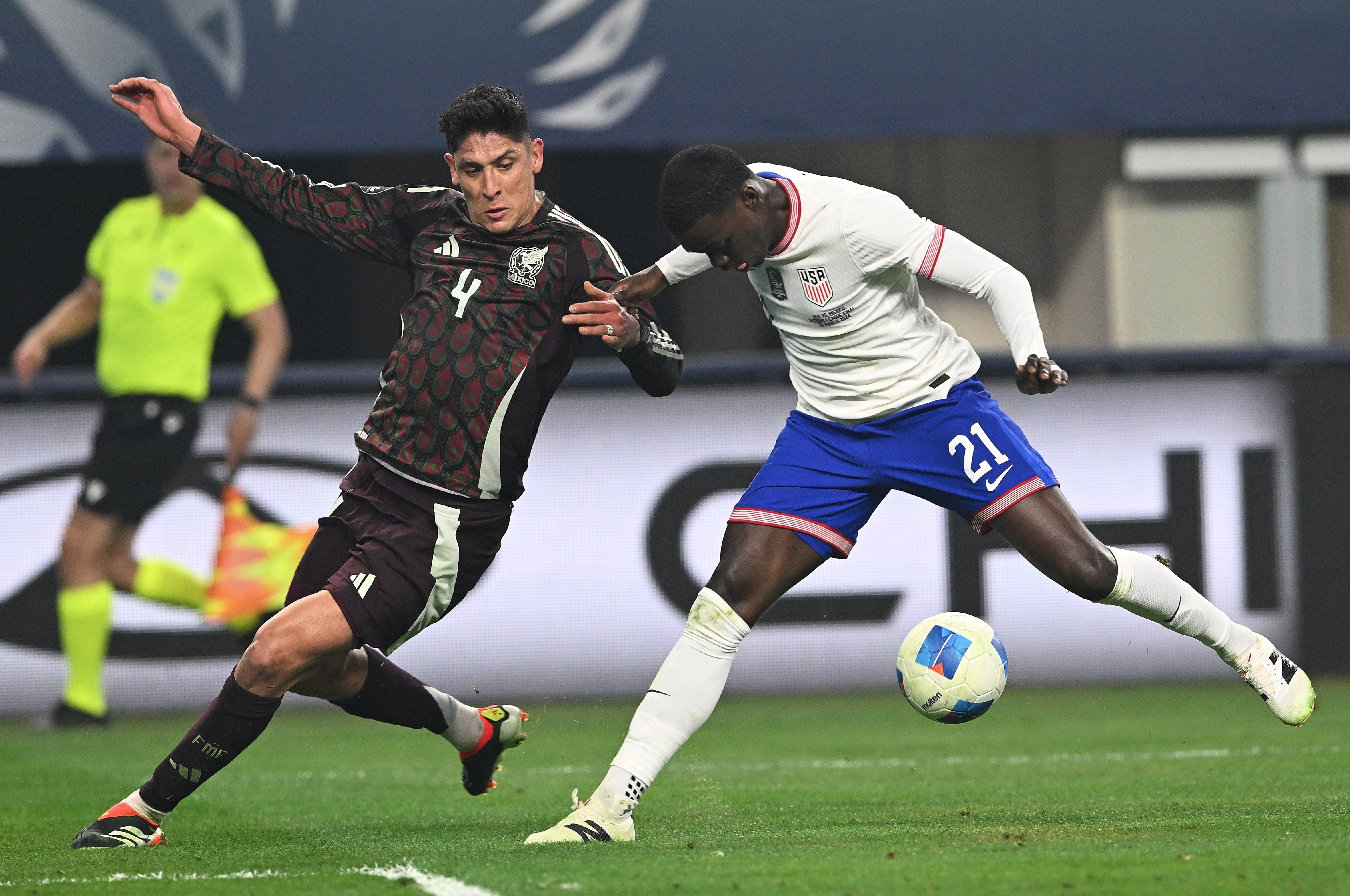 Selección Mexicana vs Estados Unidos.