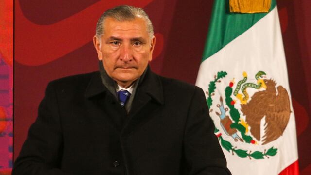 Adán Augusto López en la mañanera