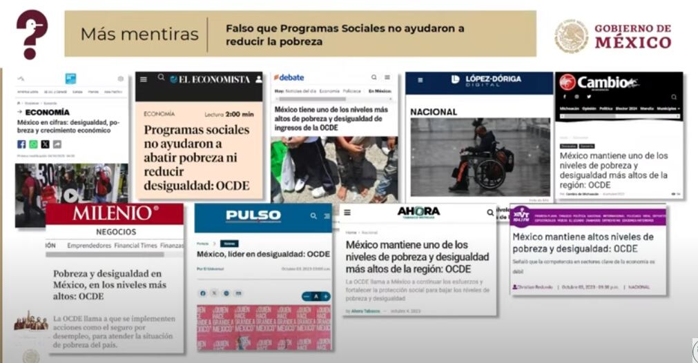 Mentiras de la semana del 11 de octubre