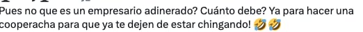 Usuario se burla de la deuda de Christian Estrada en Coppel.