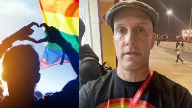 Periodista detenido en Qatar 2022 por una playera con un arcoíris