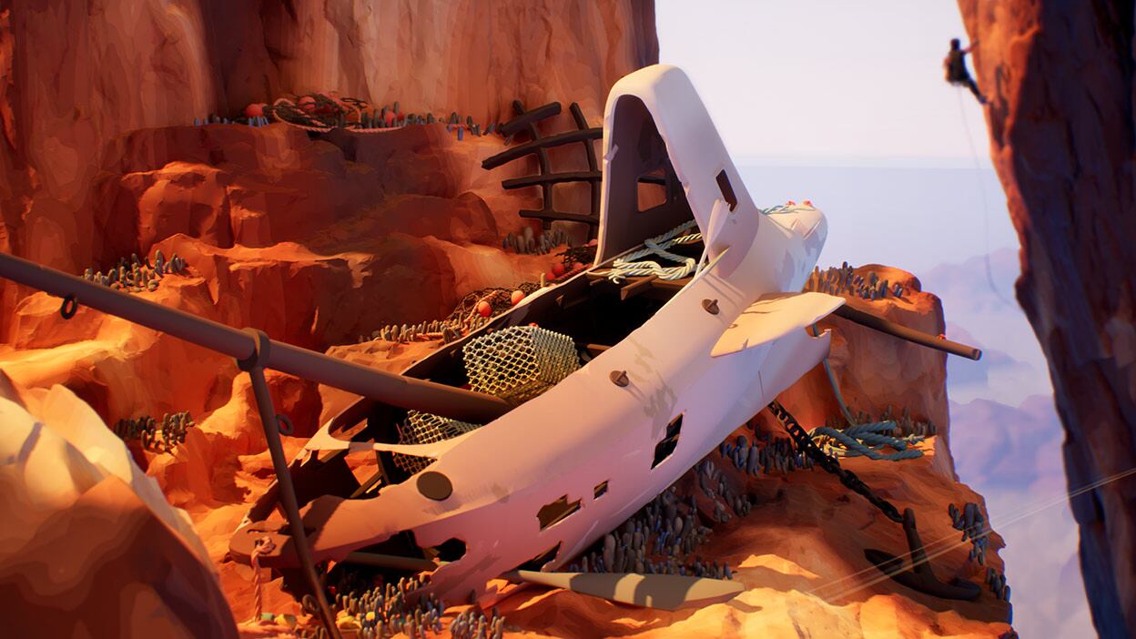 Jusant es un videojuego de escalada sin fin