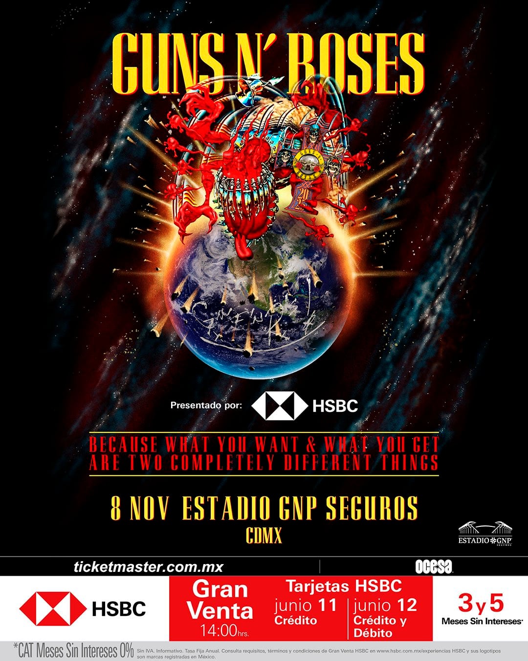 Guns N’ Roses en México