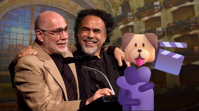 Alejandro González Iñárritu y Guillermo Arriaga se reencuentran con un emotivo abrazo por el aniversario de Amores perros