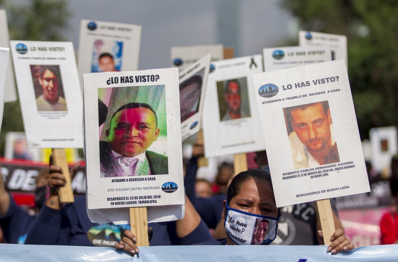 Marcha familias de desaparecidos