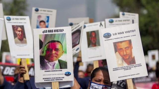 Marcha familias de desaparecidos